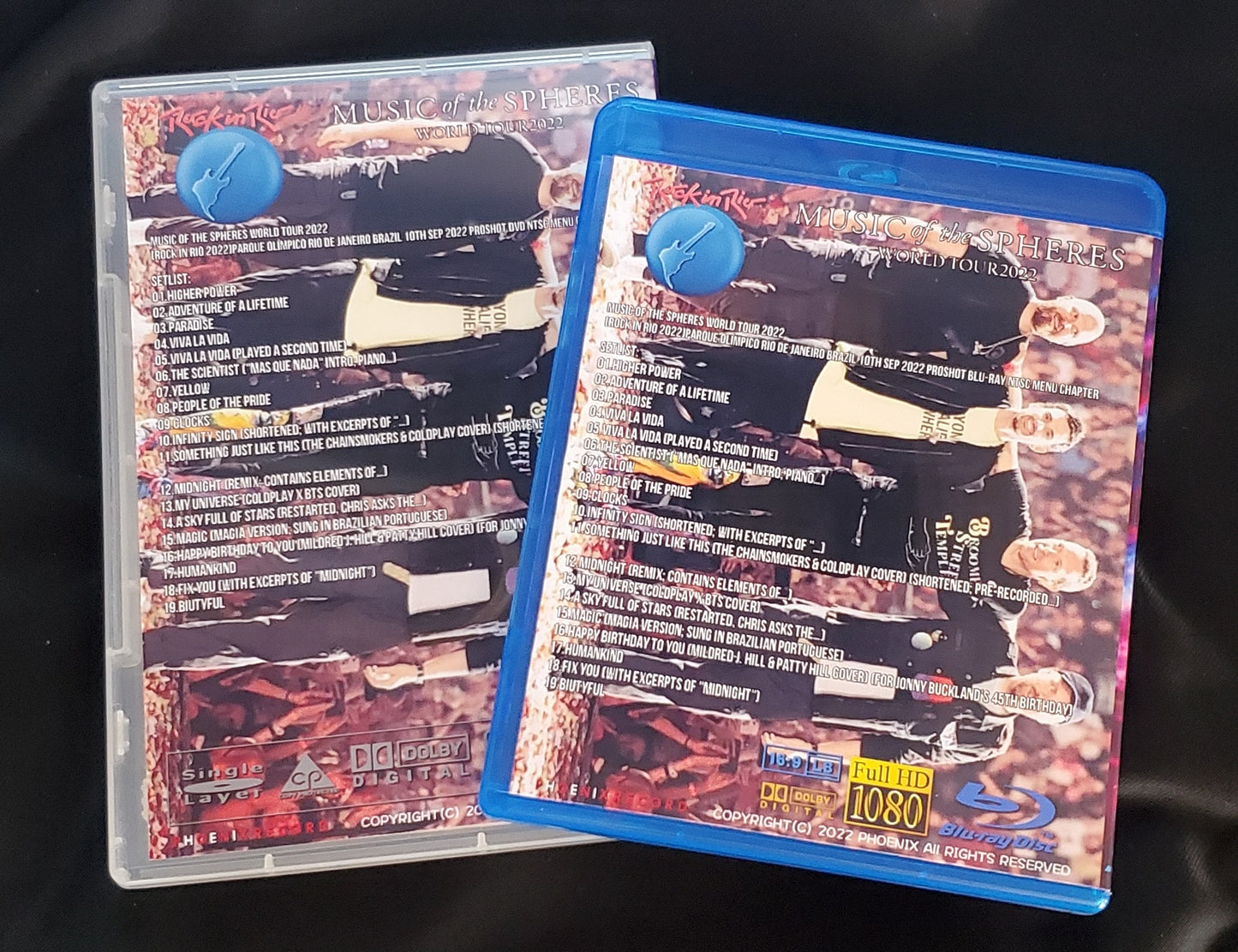 Coldplay / Music of the Spheres World Tour 2022 (1BDR)