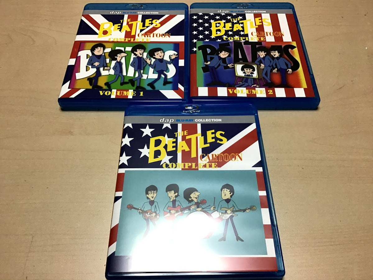 The Beatles Cartoon Show Complete Blu-ray 3 Discs Set Anime