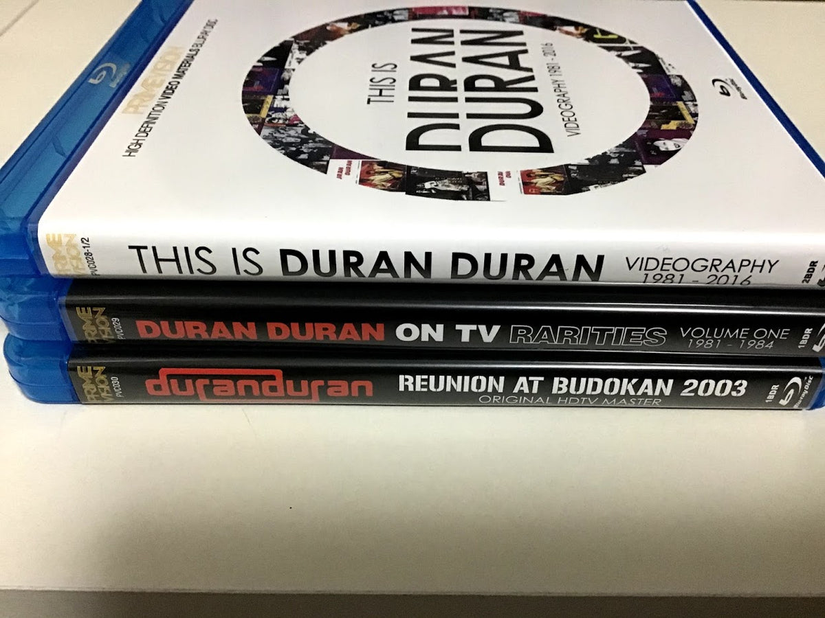 Duran Duran Budokan 2003 ON TV Rarities 1981-1984 2016 Blu