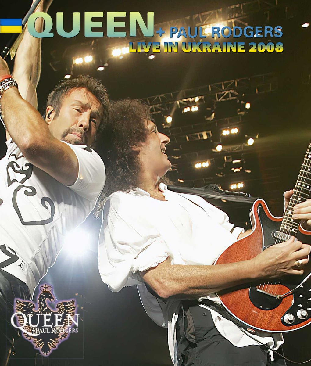 DVD+2CD！QUEEN + Paul Rodgers /ビッグ・ライヴ2008～ライヴ・イン