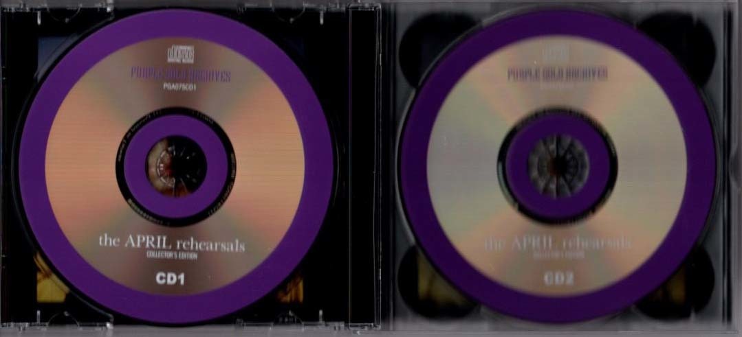 Prince Sign O The Times The April Rehearsals 3CD Paisley Park 1987