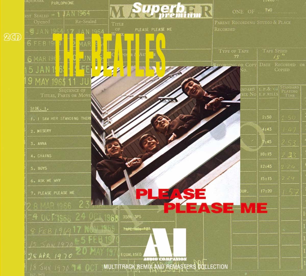 THE BEATLES / PLEASE PLEASE ME & WITH THE BEATLES (4CD) – Music