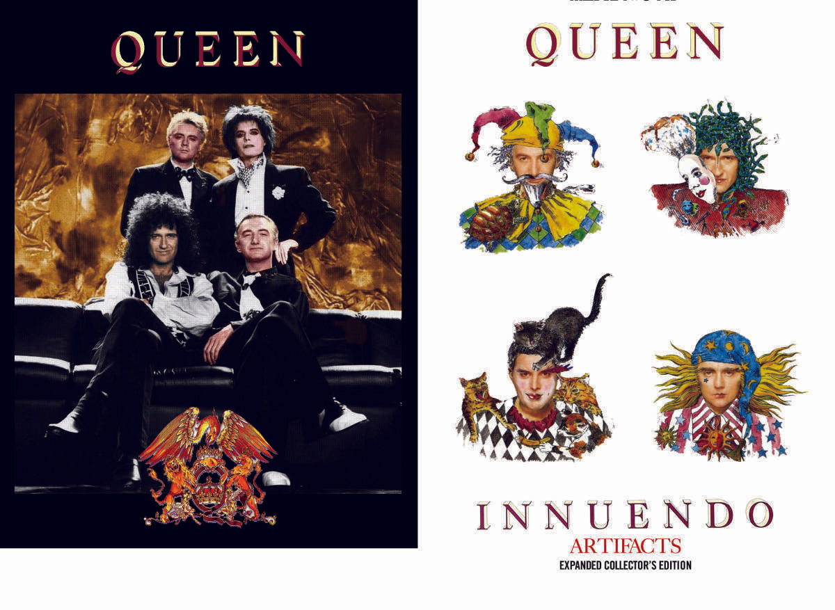 QUEEN / INNUENDO ARTIFACTS & EXTRACTS EXPANDED COLLECTOR'S EDITION (4CD+3DVD)