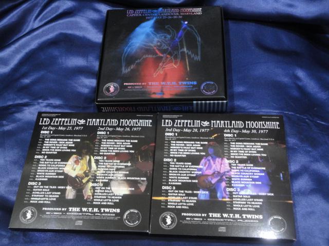 Led Zeppelin Maryland Moonshine 12 CD Box Set 1977 Empress Valley Soundboard