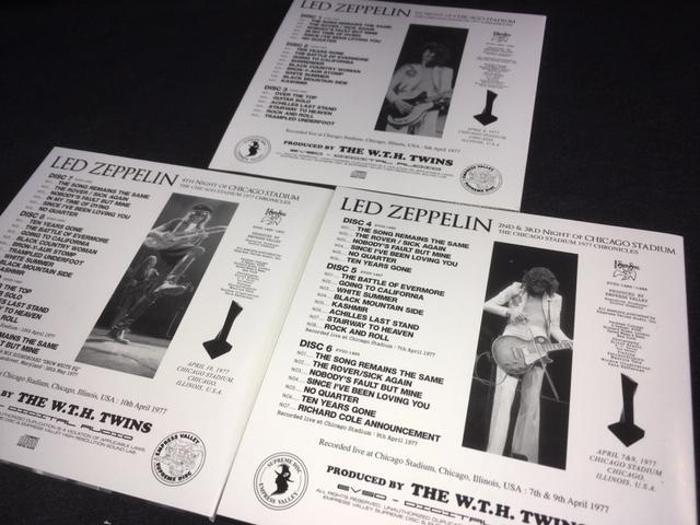 Led Zeppelin / The Night Porter 1977 Empress Valley 9CD Box