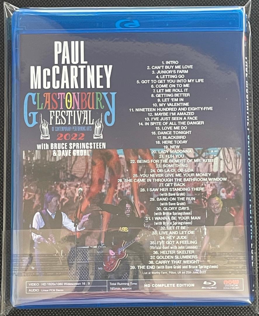 PAUL McCARTNEY / GLASTONBURY FESTIVAL 2022 (1BDR) – Music Lover Japan