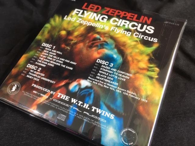 Led Zeppelin Flying Circus CD 3 Discs 15 Tracks Empress Valley