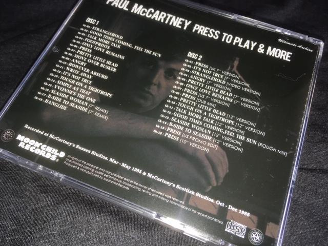 Paul McCartney / Press To Play & More (2CD)Ultimate Archive Moonchild Records