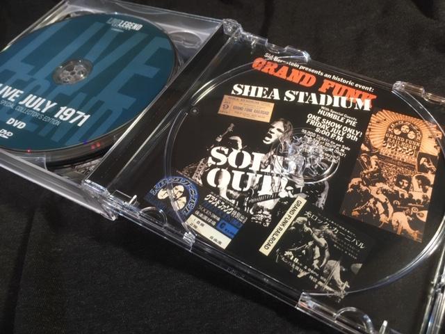 GRAND FUNK RAILROAD LIVE JULY 1971 50TH ANNIVERSARY COLLECTOR'S EDITION (2CD+DVD)