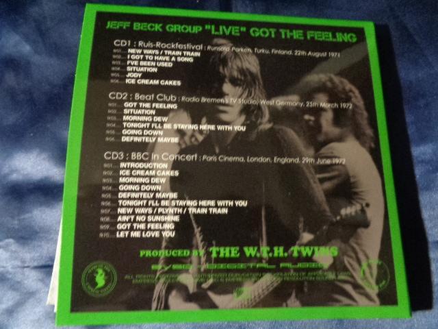 Jeff Beck Group / Got The Feeling (3CD)