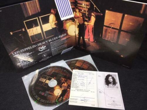 Led Zeppelin Heavy Blues Limited Edition CD 2 Discs 7 inch Size 