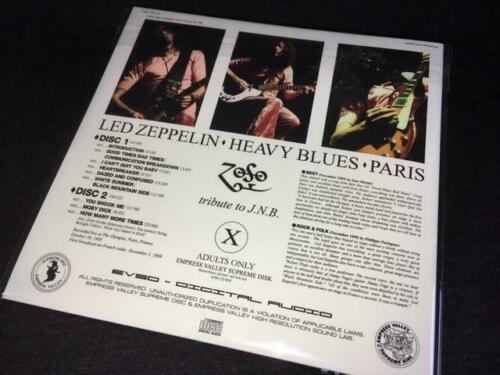 Led Zeppelin Heavy Blues Limited Edition CD 2 Discs 7 inch Size 