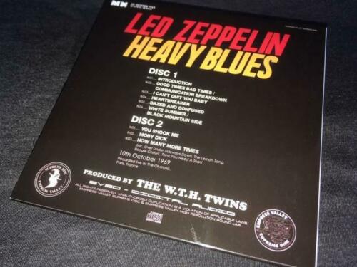 Led Zeppelin Heavy Blues CD 2 Discs Paris 1969 Empress Valley 