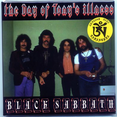 BLACK SABBATH / THE DAY OF TONY'S ILLENESS Mr. Peach (1CD)