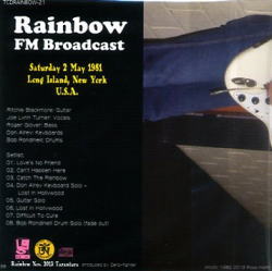 RAINBOW / FM BROADCAST (1CD)