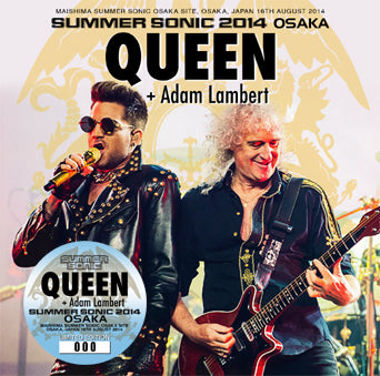 QUEEN + ADAM LAMBERT / SUMMER SONIC OSAKA 2014 (2CD+1DVDR)