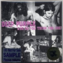 DEEP PURPLE / WHO DO YOU THINK YOU ARE ! STANDARD EDITION+SAMPLE+T SHIRT(SIZE S)SET (2CD+2CD)