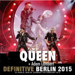 QUEEN + ADAM LAMBERT / DEFINITIVE BERLIN 2015 (2CD+1DVDR)