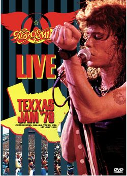 AEROSMITH / LIVE TEXXAS JAM '78 PRO SHOT (1DVDR)