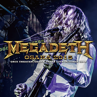 MEGADETH / OSAKA 2015 (2CDR)
