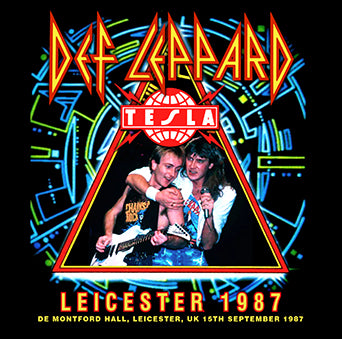 DEF LEPPARD + TESLA / LEICESTER 1987 (2CDR)