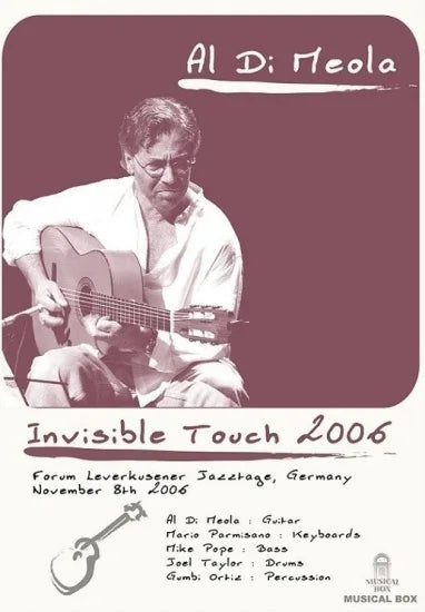 AL DI MEOLA / INVISIBLE TOUCH 2006 (1DVDR)