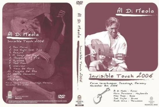 AL DI MEOLA / INVISIBLE TOUCH 2006 (1DVDR)