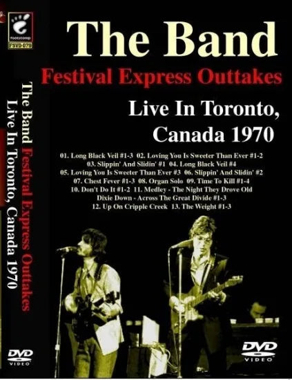 THE BAND / FESTIVAL EXPRESS OUTTAKES (1DVDR)