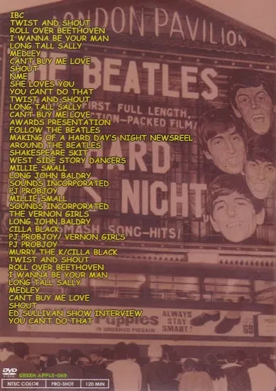 THE BEATLES / YEAH YEAH YEAH (1DVDR)