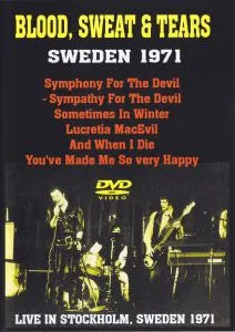 BLOOD SWEAT & TEARS / SWEDEN 1971 (1DVDR)