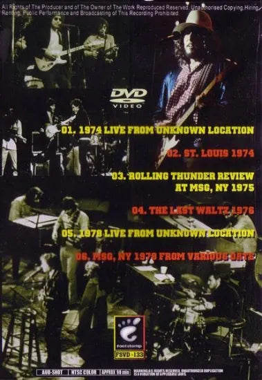 BOB DYLAN & FRIENDS / THE LOST FILMS 1974-1978 (1DVDR)