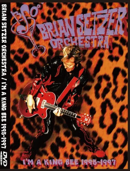 BRIAN SETZER ORCHESTRA / I'M KING BEE 1995-1997 (1DVDR)