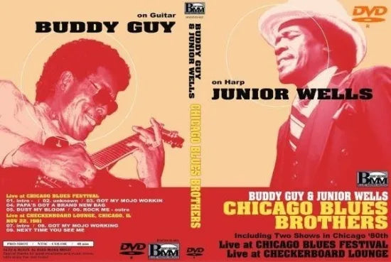 BUDDY GUY & JUNIOR WELLS / CHICAGO BLUES BROTHERS (1DVDR)