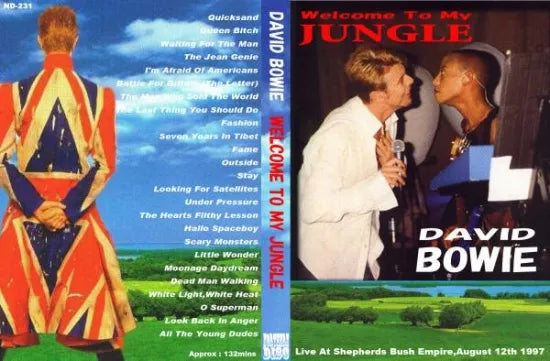 DAVID BOWIE / WELCOME TO MY JUNGLE (1DVDR)