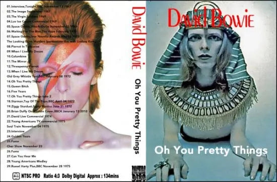 DAVID BOWIE / OH YOU PRETTY THINGS (1DVDR)