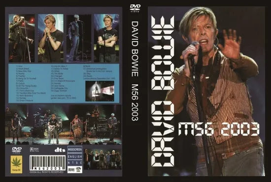 DAVID BOWIE / M56 2003 (1DVDR)