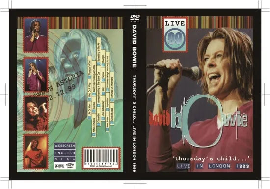 DAVID BOWIE / THURSDAY'S CHILD LIVE IN LONDON 1999 (1DVDR)