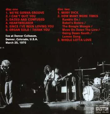 LED ZEPPELIN / DENVER 1970 (2CD)