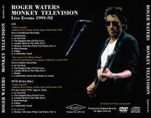 Load image into Gallery viewer, ROGER WATERS / MONKEY TELEVISION: LIVE EVENTS 1991-92 SOUNDBOARD (1CD+1DVD)
