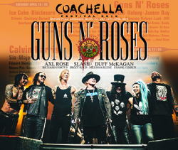 GUNS N' ROSES / COACHELLA FESTIVAL 2016 (2CDR+1DVDR)