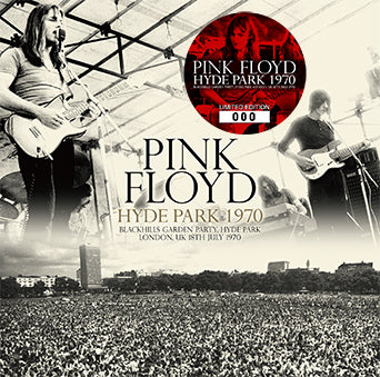 PINK FLOYD / HYDE PARK 1970 (2CD+1DVDR)