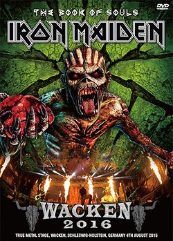 Iron Maiden Wacken 4th August 2016 Germany DVD Pro-shot