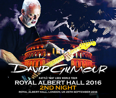 DAVID GILMOUR / ROYAL ALBERT HALL 2016 2ND NIGHT (3CDR)