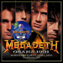 Load image into Gallery viewer, MEGADETH / OSAKA 1991 (1CD+1DVDR)
