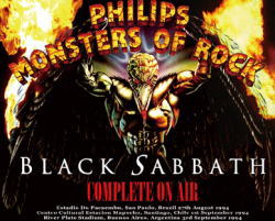 BLACK SABBATH / MONSTERS OF ROCK COMPLETE ON AIR PRO SHOT (3DVDR)