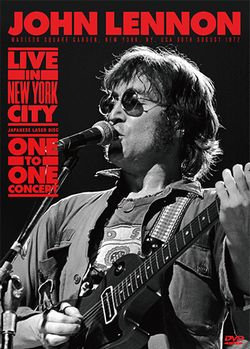 JOHN LENNON / LIVE IN NEW YORK CITY & ONE TO ONE CONCERT JAPANESE LASER DISC EDITION PRO SHOT (2DVDR)