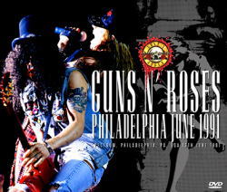 GUNS N' ROSES / PHILADELPHIA JUNE 1991 (3DVDR)