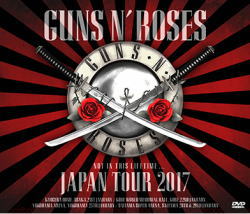 GUNS N' ROSES / JAPAN TOUR 2017 (5DVDR)