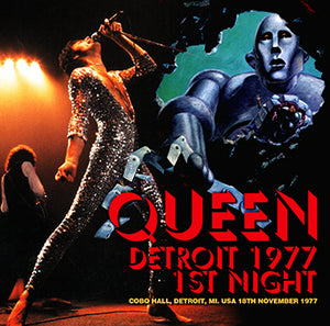 QUEEN / DETROIT 1977 1ST NIGHT (2CDR)