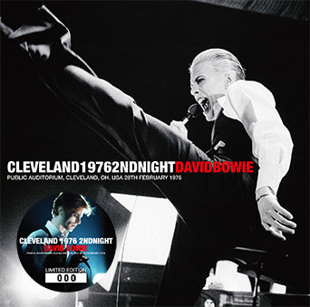 DAVID BOWIE / CLEVELAND 1976 2ND NIGHT (2CD+1DVDR)